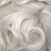 100% Synthetisch Grijs Kanekalon Haar